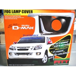 โครเมี่ยม ครอบสปอร์ตไลท์ ยี่ห้อ FITT ใส่รถกระบะ อีซูซุ ดี-แมกซ์ ใหม่ ปี 2012 ISUZU ALL NEW D-MAX 2012 V.3